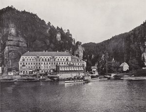 Herrskretschen (zdjęcie czarno-białe) autorstwa Photographer German