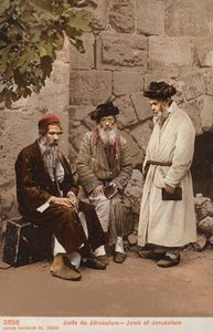 Żydzi z Jerozolimy (zdjęcie) autorstwa Photographer German