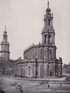 Katolicki Kościół Dworski (zdjęcie czarno-białe) autorstwa Photographer German