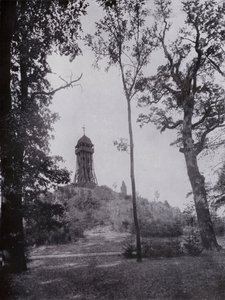 Lipsk: Rosental, Scherbelberg (zdjęcie czarno-białe) autorstwa Photographer German