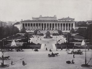 Lustgarten (zdjęcie czarno-białe) autorstwa Photographer German