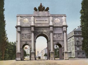 Monachium/Monachium: Siegestor (zdjęcie) autorstwa Photographer German