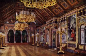 Zamek Neuschwanstein: Sangerfaal, Galeriefeite (zdjęcie) autorstwa Photographer German