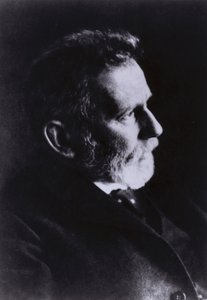 Paul Ehrlich, niemiecki lekarz i naukowiec (zdjęcie czarno-białe) autorstwa Photographer German