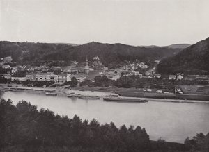 Schandau (zdjęcie czarno-białe) autorstwa Photographer German