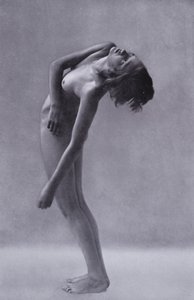 Ciało piękne, kultura fizyczna dla kobiet (zdjęcie czarno-białe) autorstwa Photographer German