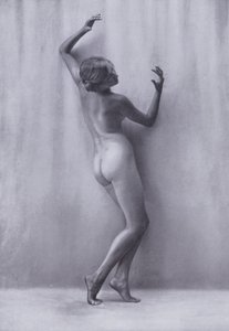 Ciało piękne, kultura fizyczna dla kobiet (zdjęcie czarno-białe) autorstwa Photographer German