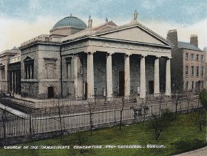 Kościół Niepokalanego Poczęcia Prokatedry w Dublinie (zdjęcie kolorowe) autorstwa Photographer Irish