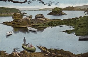 Irlandia Południowa: Port Glengarriff, Hrabstwo Cork (kolorowe zdjęcie) autorstwa Photographer Irish