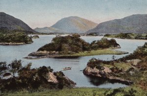 Irlandia Południowa: Górne Jezioro, Killarney (kolorowe zdjęcie) autorstwa Photographer Irish