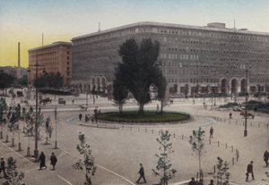 Japonia, K. 1912: Budynek Marunouchi, Tokio (zdjęcie) autorstwa Photographer Japanese