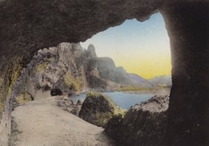 Japonia, ok. 1912: Yabake, prowincja Rohita (zdjęcie) autorstwa Photographer Japanese