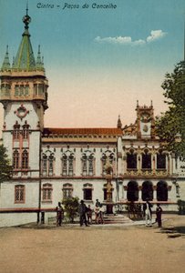 Cintra/Sintra: Pacos do Concelho (zdjęcie kolorowe) autorstwa Photographer Portuguese