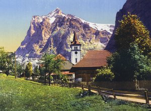 Grindelwald, Wetterhorn (zdjęcie) autorstwa Photographer Swiss
