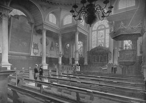 Kościół św. Szczepana, Walbrook, City of London, c1890 1911
