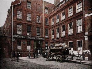 Dom dr Johnsona, City of London, ok. 1900 1911