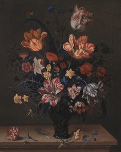 Tulipany i inne kwiaty w pokoju autorstwa Pictufy