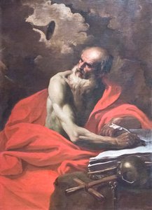 Święty Hieronim (olej na płótnie)