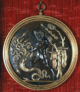 Herkules i Hydra, 1490 (brąz)
