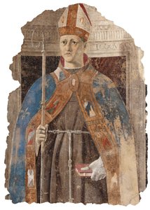 Święty Ludwik z Tuluzy, 1460. autorstwa Piero della Francesca