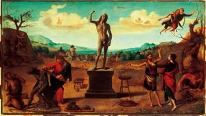 Mit o Prometeuszu, ok. 1515 r. (obraz) autorstwa Piero di Cosimo