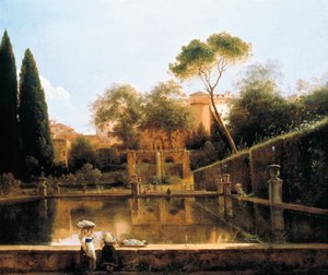 Widok na ogrody Villa d