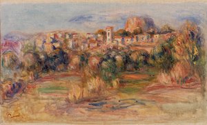 Krajobraz, La Gaude (Krajobraz, La Gaude)