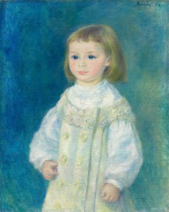 Lucie Berard (Dziecko w bieli) autorstwa Pierre-Auguste Renoir