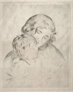 Matka i dziecko autorstwa Pierre-Auguste Renoir