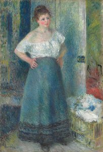 Praczka autorstwa Pierre-Auguste Renoir