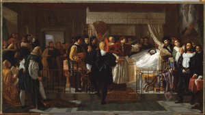 Honory oddane Raphaelowi na łożu śmierci autorstwa Pierre Nolasque Bergeret
