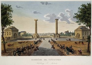 Bariery Vincennes autorstwa Courvoisier