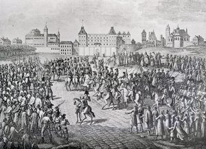 Triumfalny wjazd Francuzów do Warszawy, 28 listopada 1806 r.