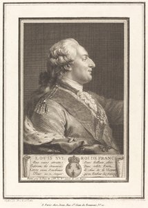 Ludwik XVI, król Francji autorstwa Pierre Adrien Le Beau after Benedict Alphonse Nicolet