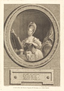 Jego rozmiar jest piękny autorstwa Pierre Adrien Le Beau after Pierre Antoine Baudouin