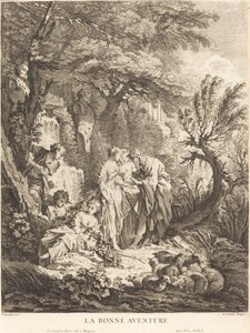 Dobra przygoda, 1738. autorstwa Pierre Alexandre Aveline