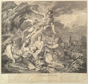 Naissance de Bacchus Narodziny Bachusa, XVIII wiek.