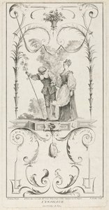 Przybijak, Arabeska autorstwa Pierre Alexandre Aveline