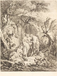 Dobra przygoda autorstwa Pierre Alexandre Aveline after François Boucher