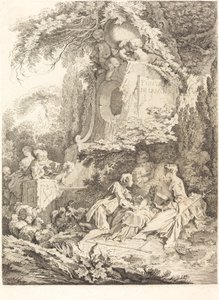 Fontanna Miłości autorstwa Pierre Alexandre Aveline after François Boucher