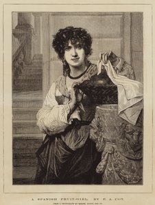 Hiszpańska dziewczyna-owoc