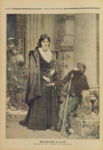 Mireille, z ilustrowanego dodatku „Le Petit Journal”, 18 listopada 1893 (kolor lito)