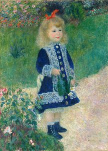 Dziewczyna z konewką, 1876. autorstwa Pierre Auguste Renoir