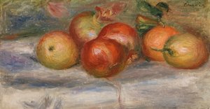 Jabłka, Pomarańcza i Cytryna autorstwa Pierre Auguste Renoir