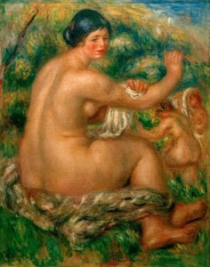 Po kąpieli autorstwa Pierre Auguste Renoir