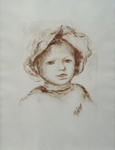 Bildnis Pierre Renoir autorstwa Pierre Auguste Renoir