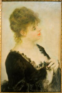 Portret młodej kobiety autorstwa Pierre Auguste Renoir