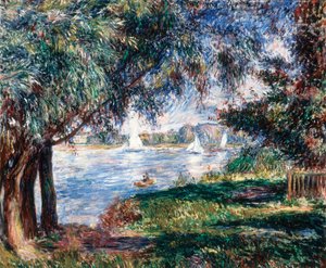 Bougival, 1888. autorstwa Pierre Auguste Renoir