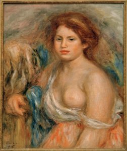 Portret biustu autorstwa Pierre Auguste Renoir