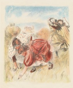 Dzieci bawiące się w piłkę Dzieci bawiące się w piłkę, 1900. autorstwa Pierre Auguste Renoir